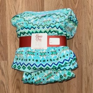 Sleep Clic long sleeved pajamas NWT